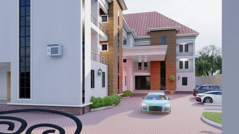 Bungalow front and side render comparison